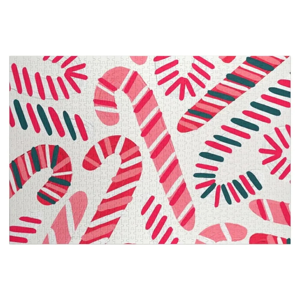 

Candy Canes – White Jigsaw Puzzle Personalized Gift Ideas Personalized Gift Married Puzzle