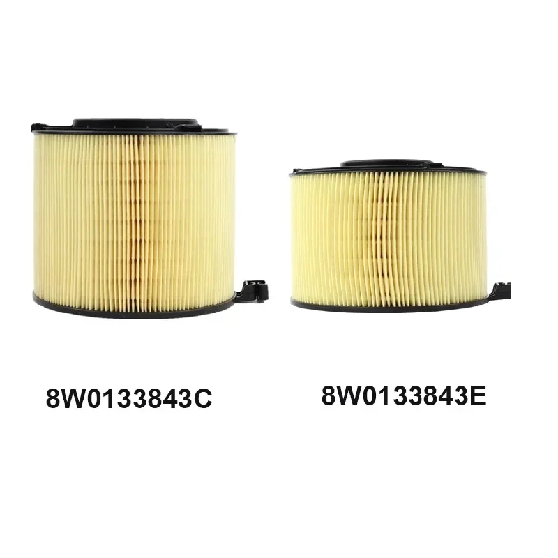 Air Filter For Audi A4 B9 1.4TFSI 2.0 35TFSI 40TFSI 45TFSI quattro 2015-2022 8W0133843C 8W0133843E Car Accessories