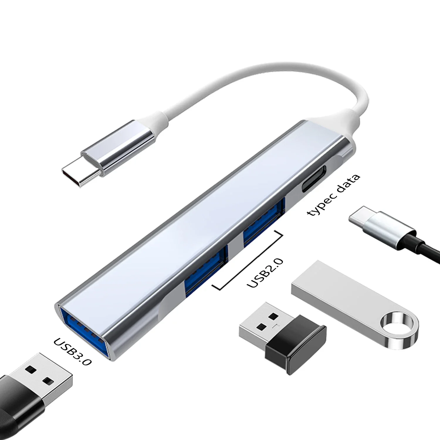 4 In 1 Usb 3.0 Hub …