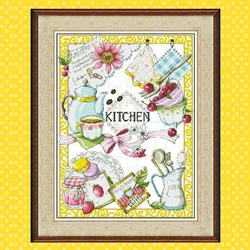K3 Christmas Decoration Homefun Diy Cross Stitch Kits WITHOUT Crochet Hooks Cotton Fabric Ukraine Painting Hobby Paint Gift