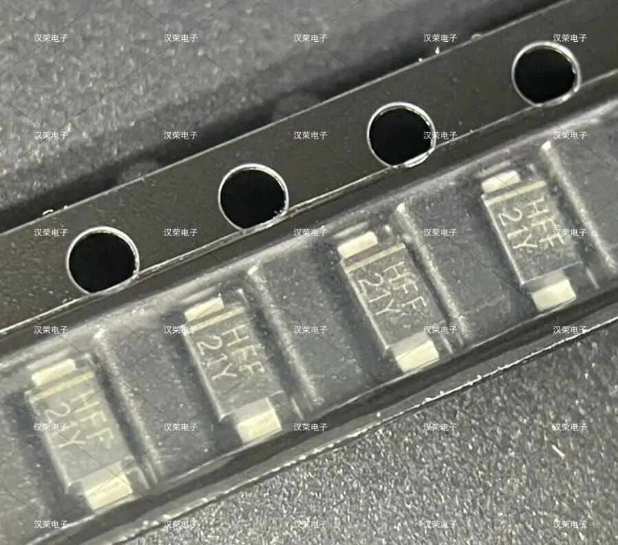 20PCS~1000PCS New original    HS1FFL  Rectifiers 50ns, 1A, 300V, High Efficient Recovery Rectifier  SOD-123FL  silk screen  HFF