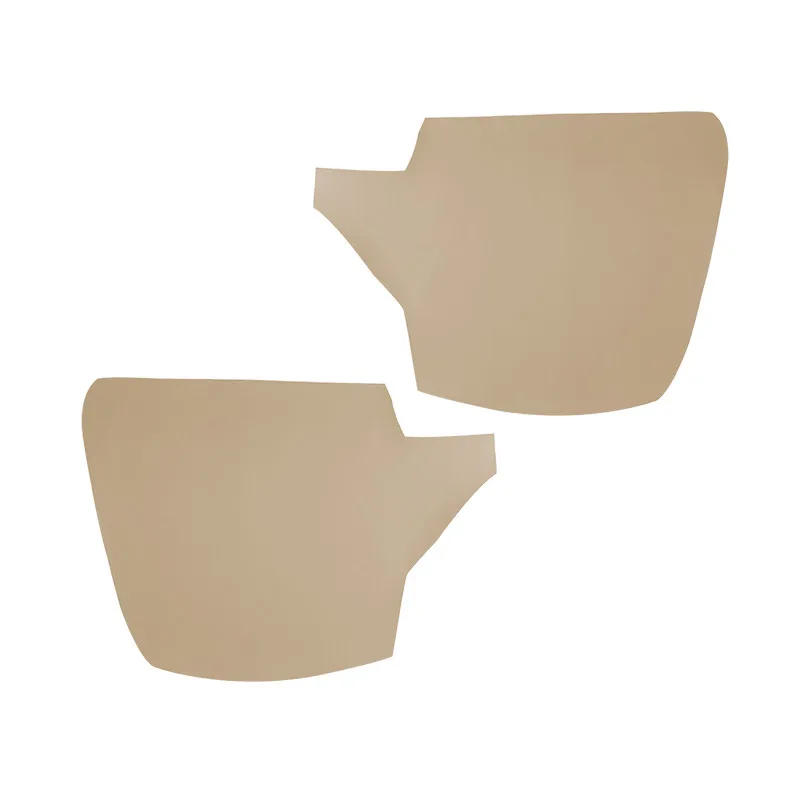 For Toyota Prius 30 2009 2010 2011 2012 2013 2014 2015 Beige Car Styling Microfiber Leather Front Door Armrest Panel Cover Trim