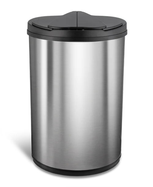 

Hot selling slide open touchless trash bin smart waste Bin