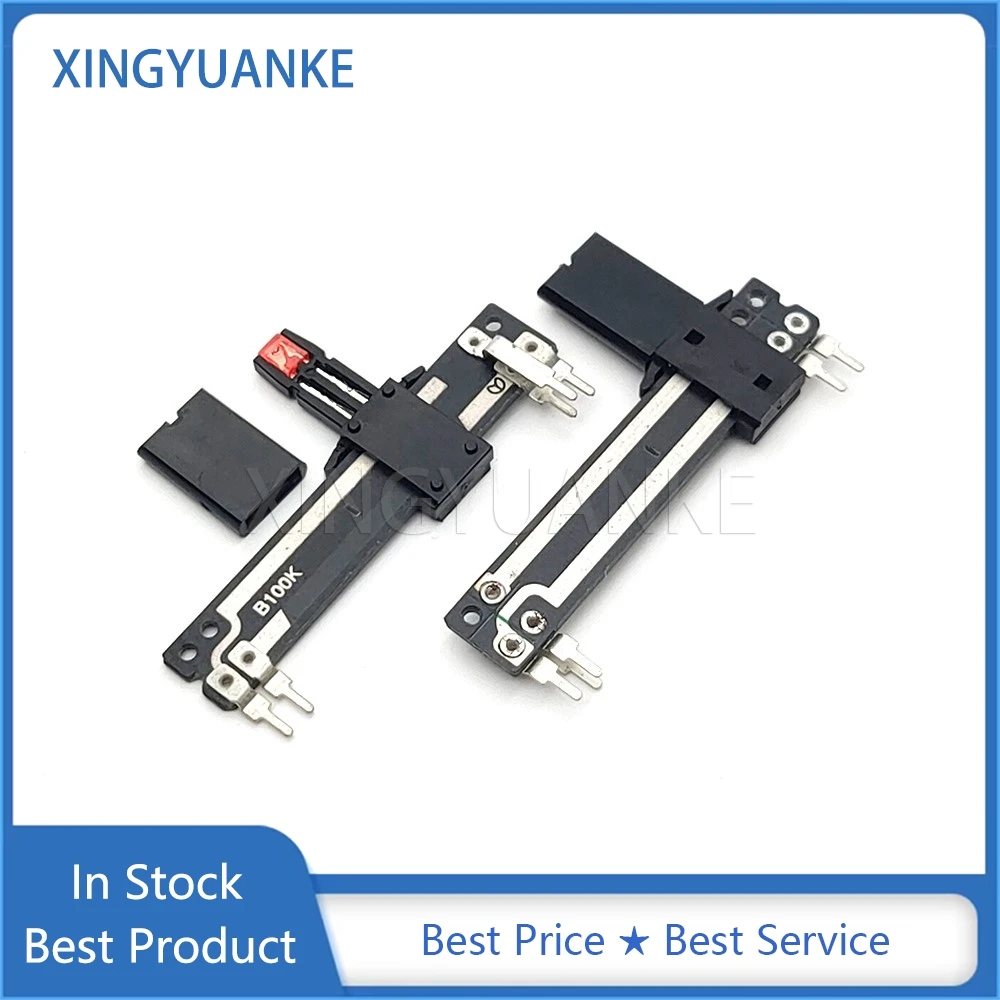 sc308n-50-мм-одиночный-прямой-скользящий-потенциометр-b100k-с-красным-светом-микшерный-фейдер-100-кОм-5-контактов-длина-ручки-16-мм