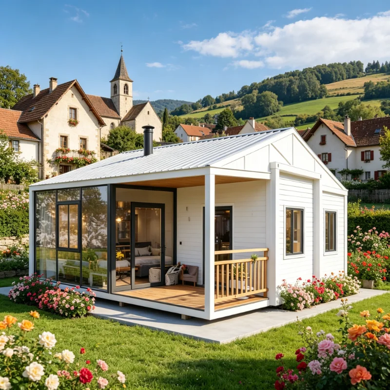 Custom 20Ft 40Ft Expandable Container Prefabricated House With Kitchen Villa Prefab Granny Flat Portable Home Casa Portable