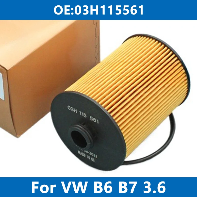 

Car Engine Oil Filter 03H115561 For VW ATLAS CC PASSAT B6 B7 TOUAREG SKODA SUPERB PORSCHE CAYENNE 92A 3.6 V6 FSI