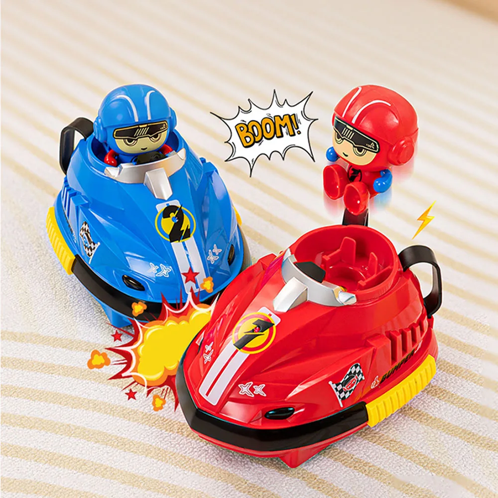 RC Battle Collision Car Drift Car with LED Light Electric Racing Car Remote Control Children Adult Parent Child Interaction Gift