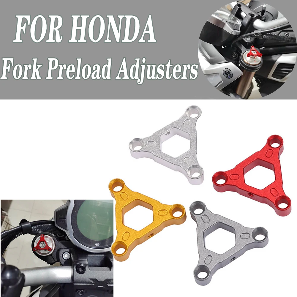 Motorcycle Aluminum Suspension Fork Preload Adjusters for YZF R6 R1 for HONDA CBR 929RR CBR1000RR CBR600RR CBR 954RR RC 51 14MM