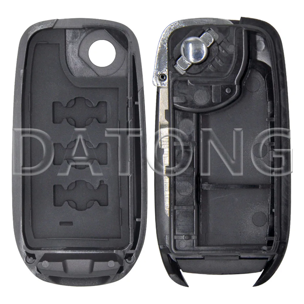 Datong World Replacement Flip Car Remote Key Shell Case For Renault Logan Duster Stepway Megane Sandero Kadjar Captur Sandero