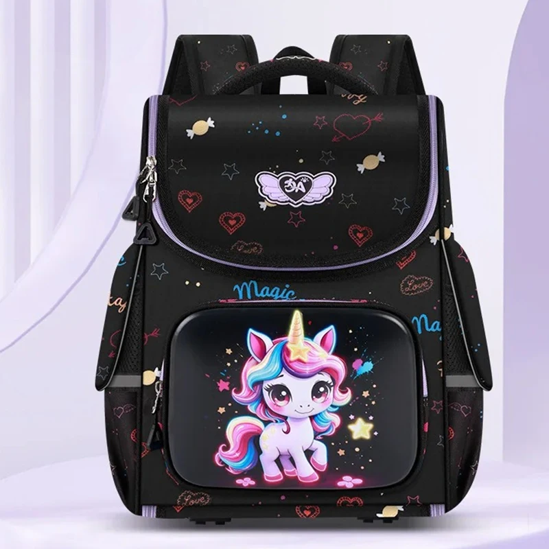new-kids-backpack-cartoon-school-bag-large-capacity-lightweight-spine-protection-for-children-grade-1-6-student-class-kawaii