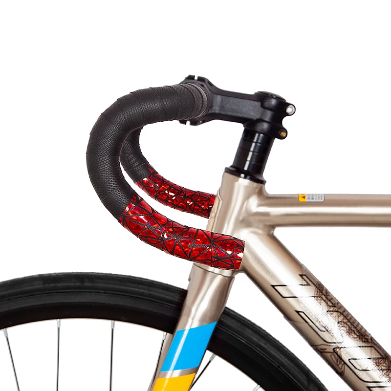 MAGICBROS Road Bike Handlebar Tape Drop Bar Tape Colorfull PU EVA Anti-Vibratio Cycling Bicycle Bike Accessories With 2 Bar Plug