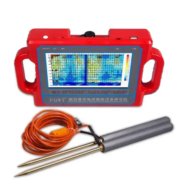 

PQWT-S150 Groundwater Locator 3.7V Deep Underground Water Detector Machine 150M Water Finder Water Detector For Sale