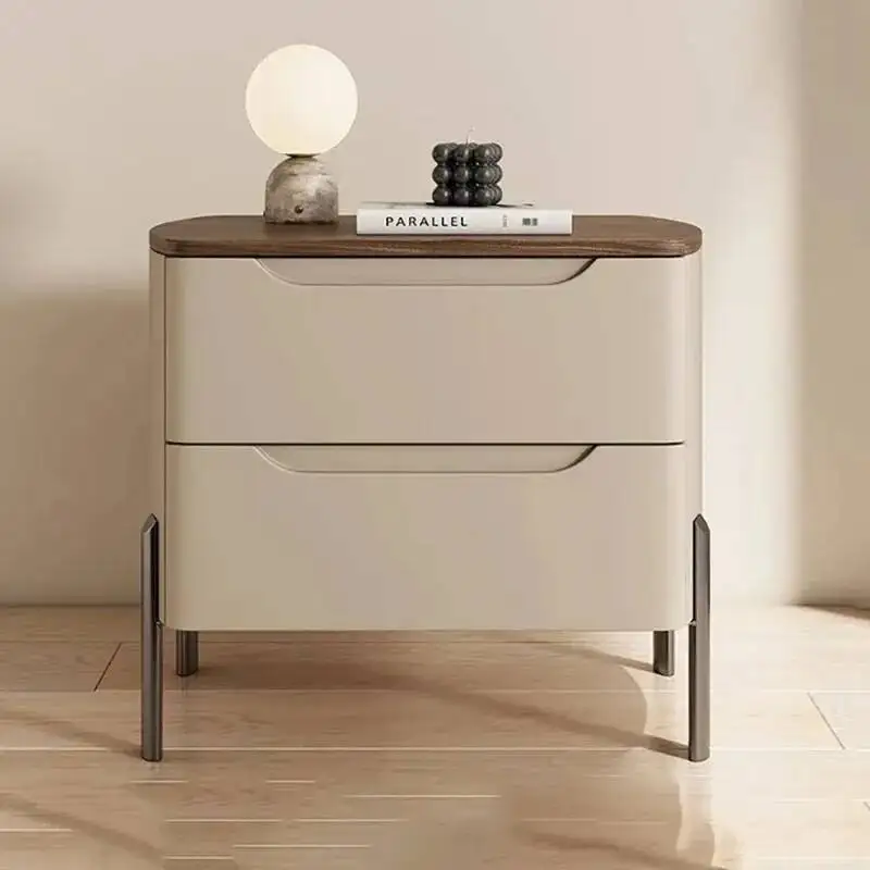 

Luxury Storage Nightstand Modern Simple Beauty Nordic Nightstand Drawers Premium Mesita De Noche Dormitorio Bedroom Furniture