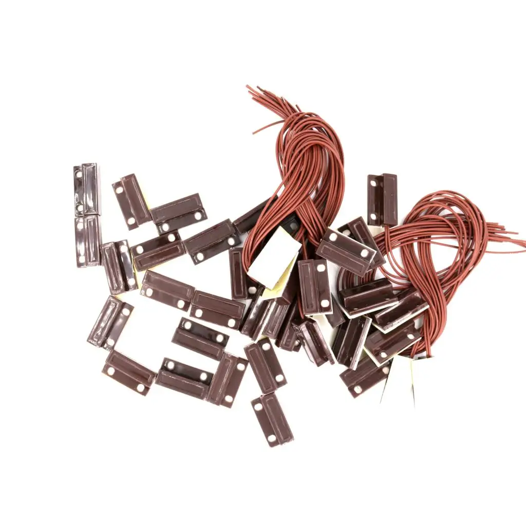 

20PCS Magnetic Door Contact Reed Switch NC Door Sensor Switch Alarm For Access Control