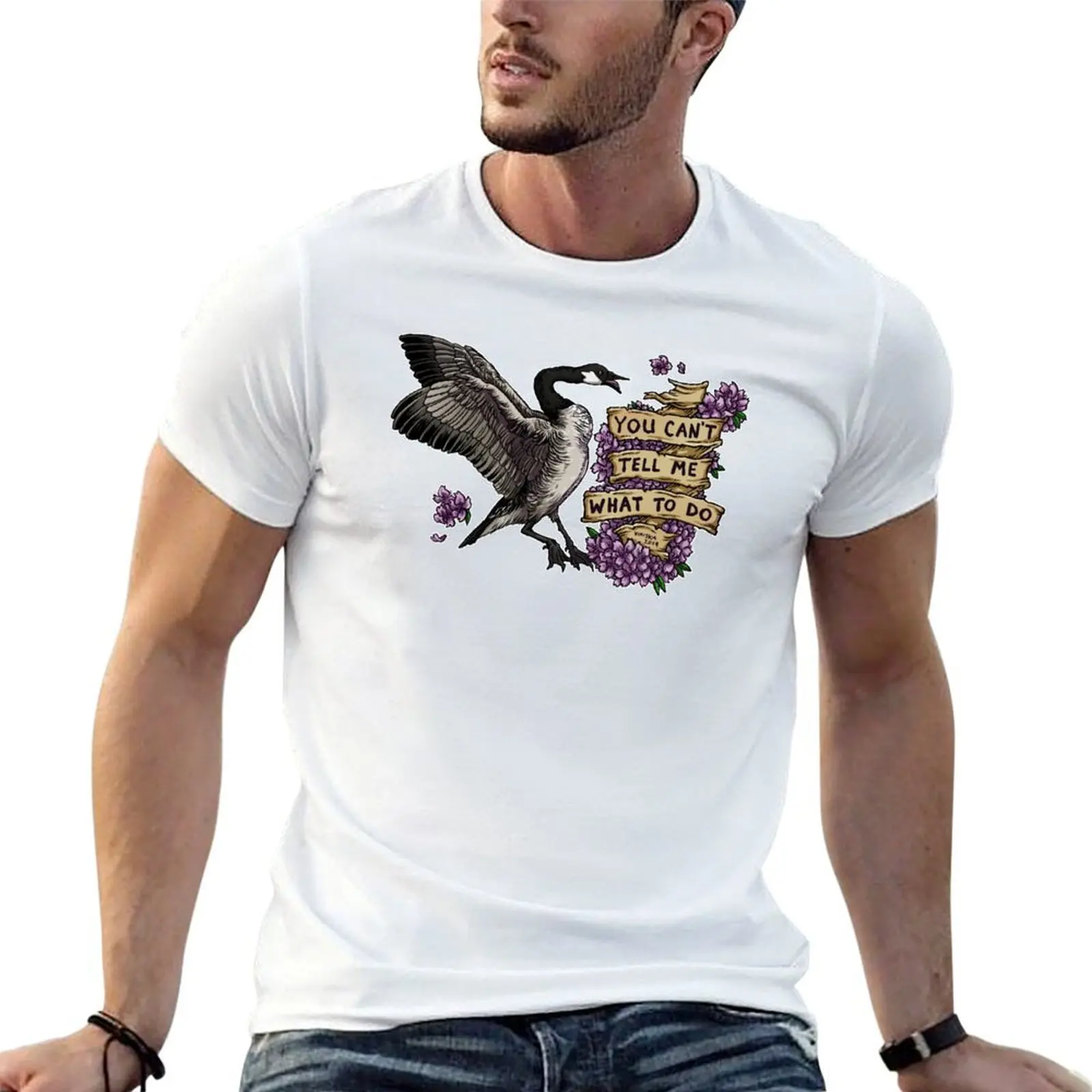 You Can't Tell Me What To Do T-Shirt t shirts for man cotton cotton t shirts high quality T-Shirt