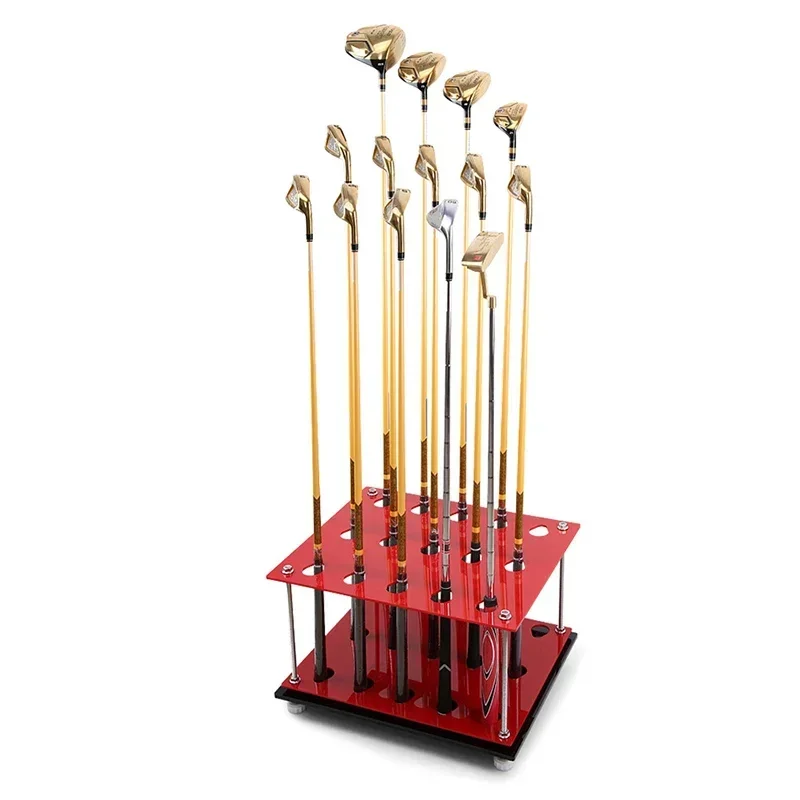 Golf Driving Range Supplies Club Rack 15-hole Club Display Rack Club Placement Rack