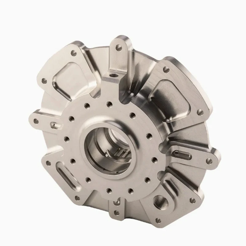 

CNC machined stainless steel material Flange end cap for industrial machinery Equipment connection components