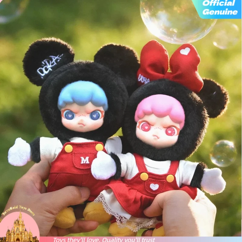 

Оригинальный плюшевый брелок-подвеска Tnt Dora Mickey Mouse из винила, игрушки-сюрпризы в закрытой коробке, мультяшная аниме-фигурка, кукла Дора Минни, подвеска для сумки, подарки на день рождения