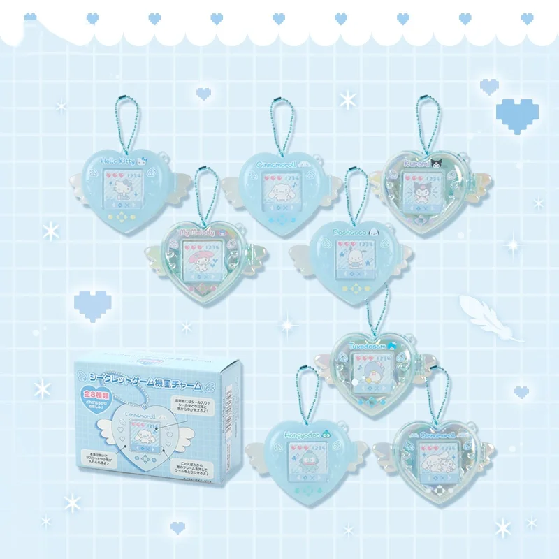 Sanrio Blue Fantasy Water Angel Serie Blinde Doos Hello Kitty My Melodie Haarspeld Meisje Sieraden Cartoon Hoofdtooi Meisje Verjaardagscadeau