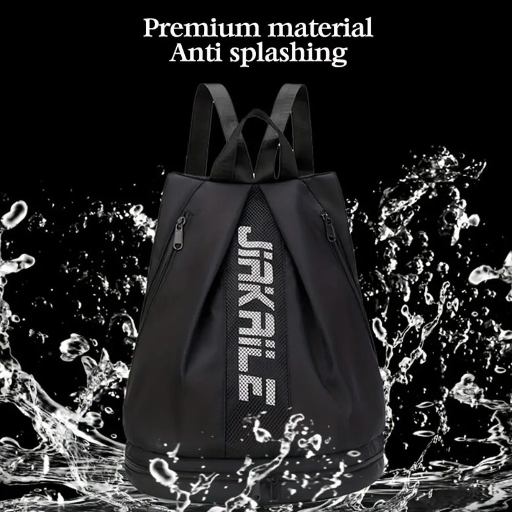 

Large Capacity Women Sports Backpack Dry Wet Separation Waterproof Gym Fitness Bag Lightweight with Shoe Compartment