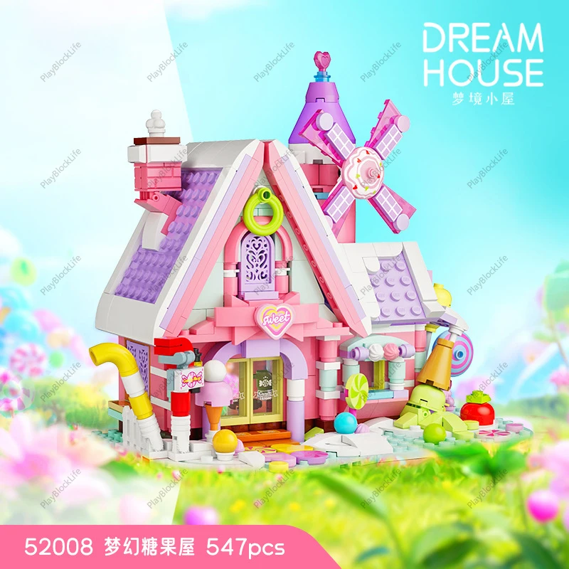 

City Creative Dream House Series Street View Coffee House Building Blocks Bricks Gifts