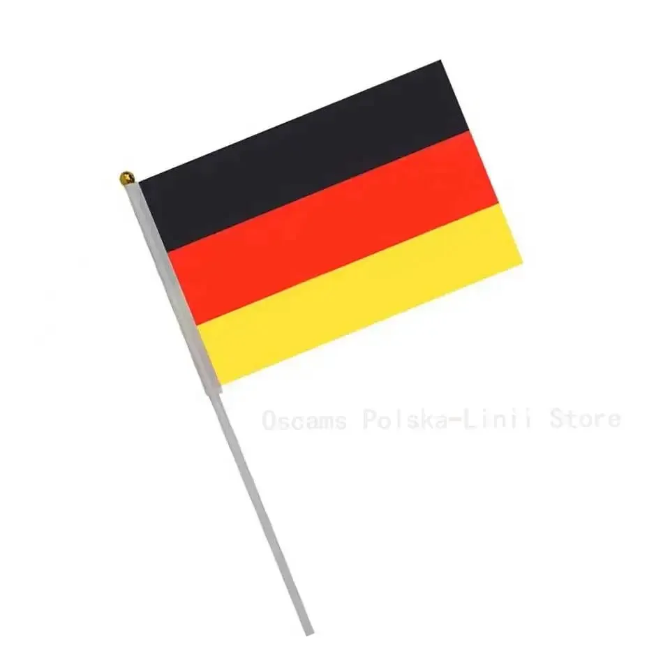 Europe Germany 12inch 8linii Poland Stabilny Polska PL DE Oscam flag Clines 4k Smal flag europa Indoor Outdoor European flag