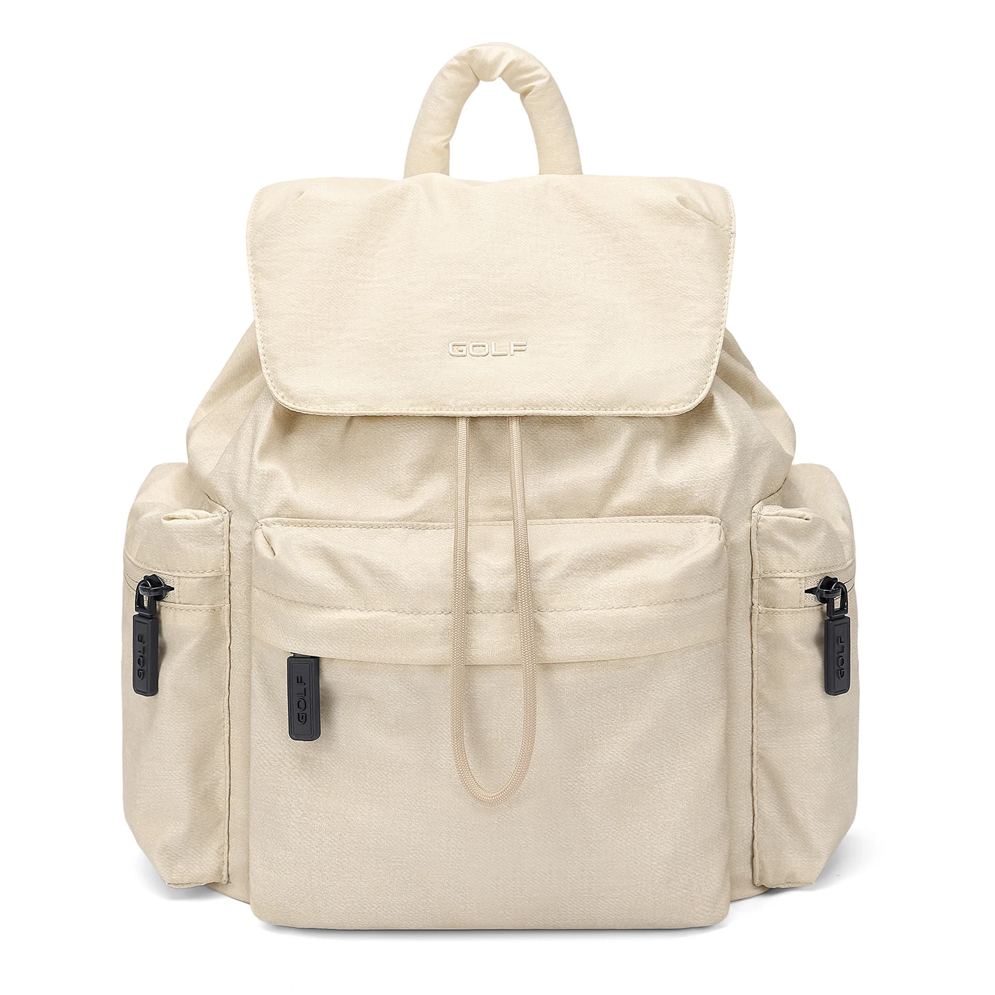 GOLF Women's New Style Travel Backpack Multiple Pockets Fashion Backpack Oxford Cloth Backpack Versatile Bag Solid Color