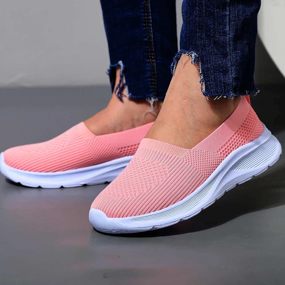 Eva Schoenen Voor Dames Sneakers Ultralichte Ademende Mesh Bovenzijde Zachte Zool Zomer Dames Sportschoenen Sneakers Vrouwen 36-43