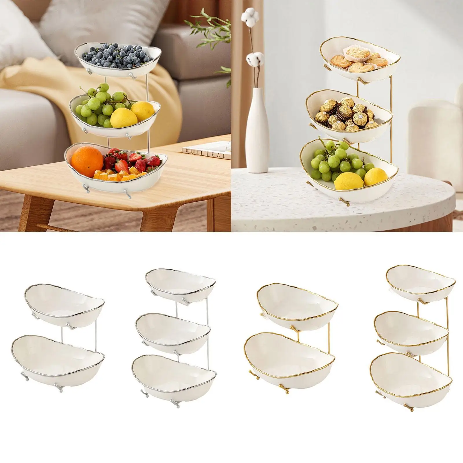 

Керамическая ваза для фруктов для кухонной стойки, подставка для фруктов на столешнице