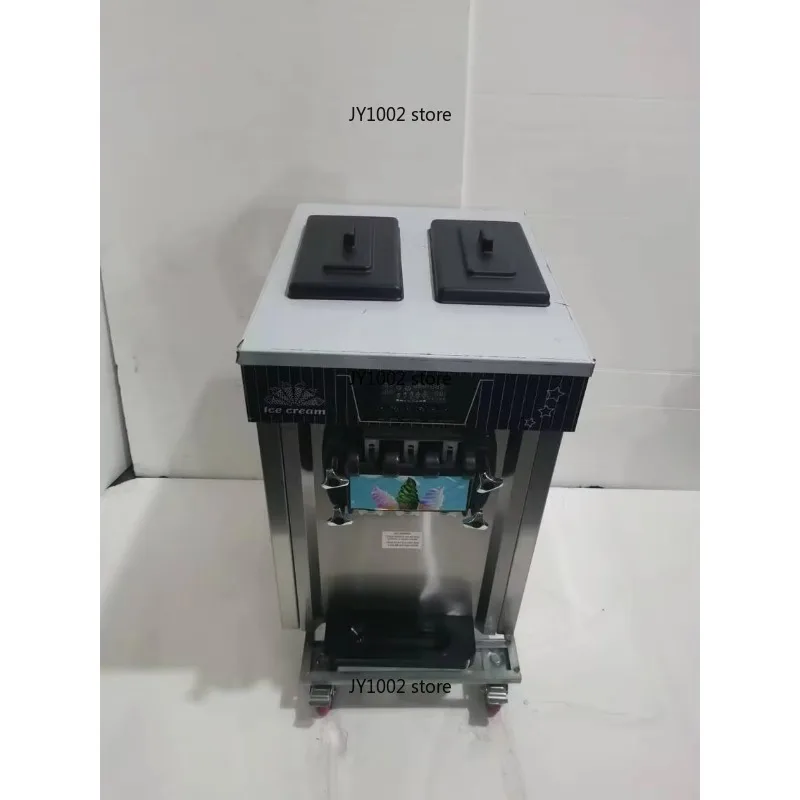 

Commercial Automatic Table Top Three Flavor Soft Serve Ice Cream Making Machine Maker Soft Ice Cream Machine