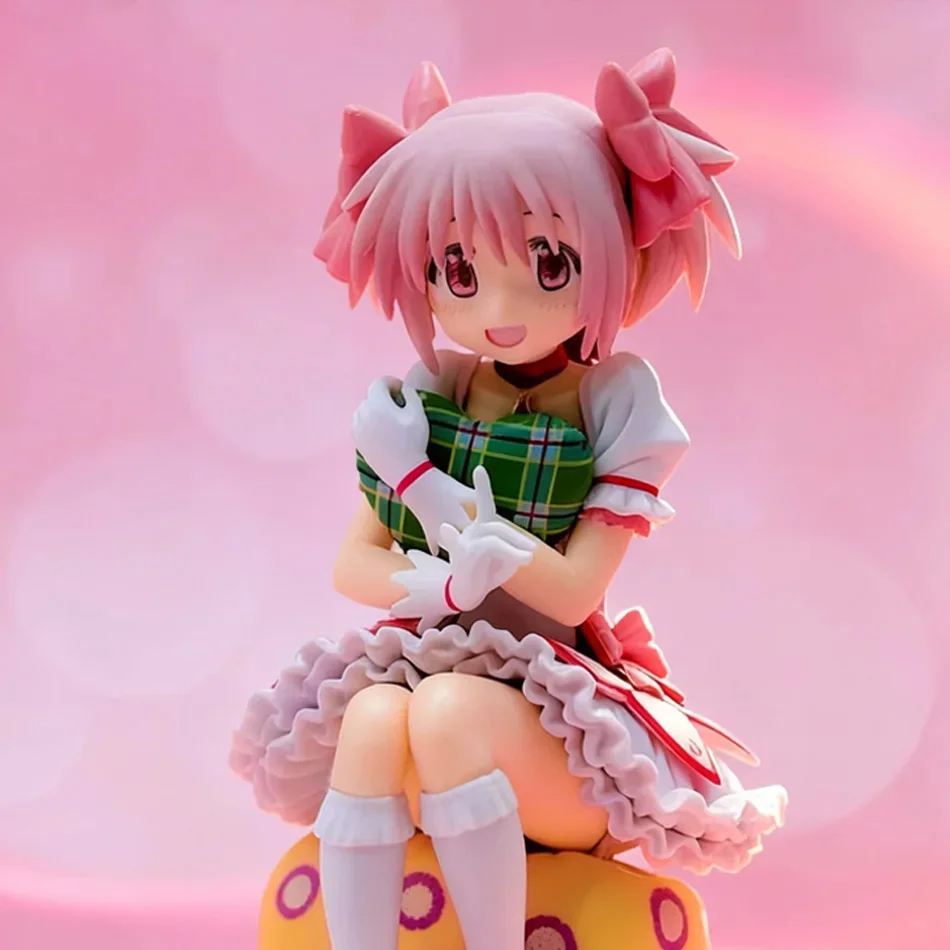 Figurine de dessin animé Puella Magi Madoka Magica Aniem Kaname, modèles mignons, ornements de bureau, Collection de jouets exquis, cadeaux Otaku