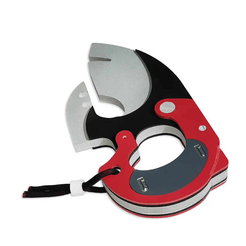 Anime Zenless Zone Zero Jane Doe Cosplay 20 cm Messer Requisiten Dolch Requisiten Biegsamen geformte Accessoires Prop Halloween Party handgefertigt