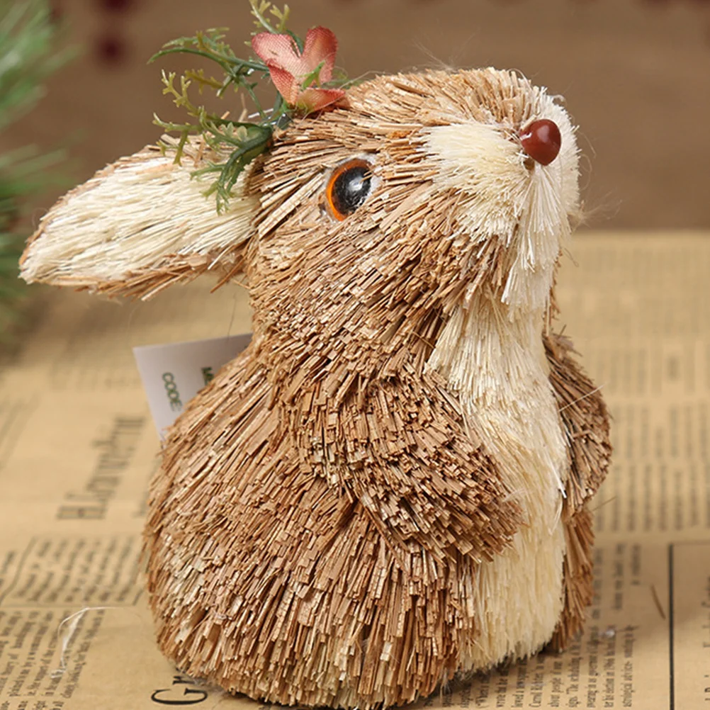 

Cute Resin Rabbit Figurines Cartoon Bunny Desktop Decor Small Resin Bunny Statue Home Car Decoration Rabbit Ornaments