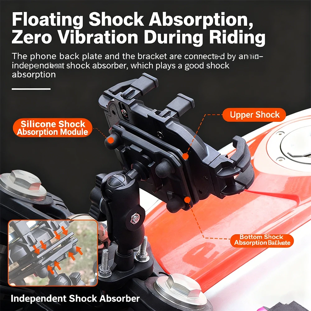 Motorfiets mobiele telefoonhou - Phone Mount Handlebar recensie en prijs