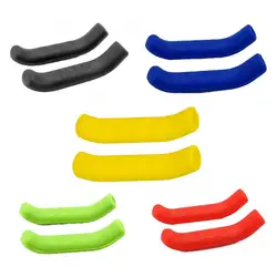 Brake Lever 2Pcs Silicone MTB Bike Folding Bicycle Handle Protective Cases Cover