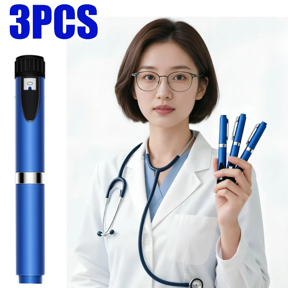 3PCS Multicolour Magic Pen Facial Wrinkle Remover Pen Sterile Cartridge Bottle Consumables Anti-wrinkle Beauty Instrument