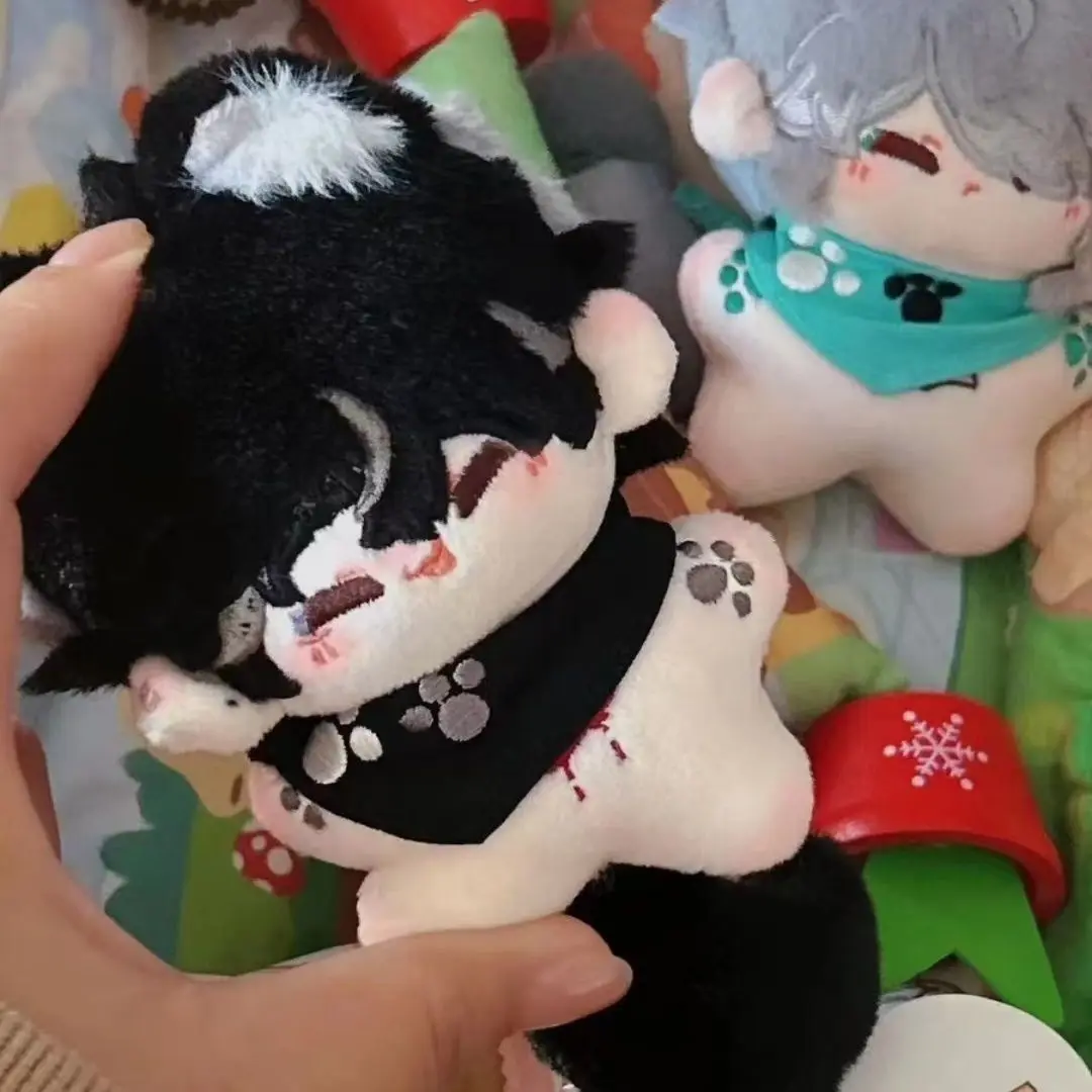 

Game Genshin Impact Wriothesley Cosplay 10CM Adorable Plush Doll Cartoon Soft Starfish Body Pendant Keychain Anime Toys Gift