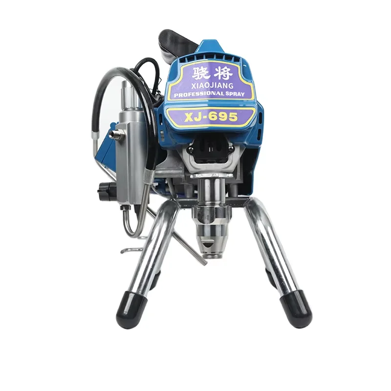 

‌XJ695 Plunger-Type High-Pressure Airless Spray System for Latex Paints, Putty, Coatings on Walls/Floors — Multi-Functional Integrated Unit with Spray Gun & Accessories