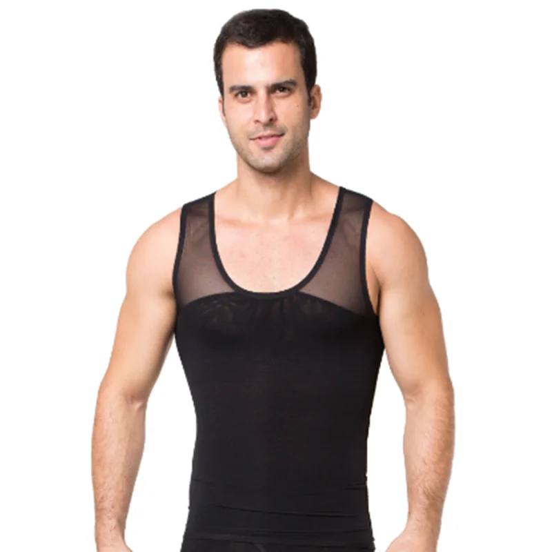 Slimming Vest Men's Slimming Underwear Body Shaper Waist Cincher Corset Men Shaper Vest Body Slimming Tummy Belly Body Shapewear