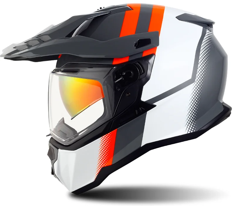 Rally Helmet with Dual Lenses for Men and Women, Summer Motorcycle, All Season XP22