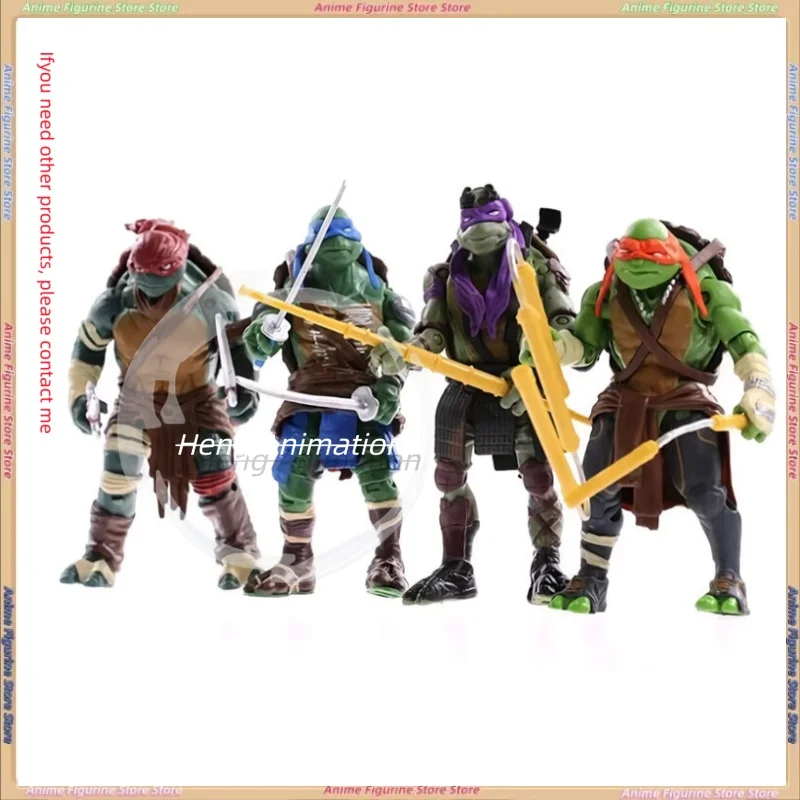 أنيمي نينجا السلاحف البهجة كيرو بيتزا المومياء آخر الساموراي عمل نموذج لجسم الكركدن رئيس VS وجه خنزير #1