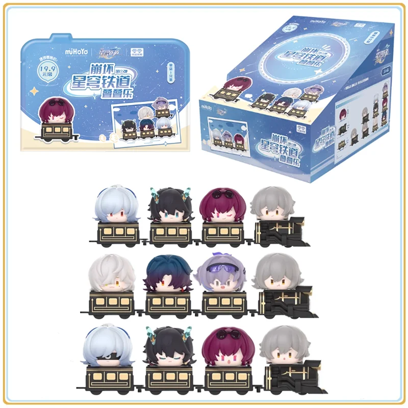 

Mihoyo V3 Официальные штабелируемые фигурки Honkai Star Rail, модная слепая коробка, игрушка, фигурка, украшение для рабочего стола, подарочный орнамент