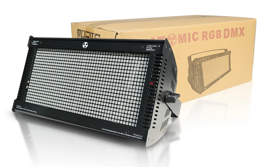 DMX 1000W RGB DMX512 LED Stroboskop-Effektlicht Party Club Bar Bühnendekorationsausrüstung LED-Stroboskoplicht – Detail 5