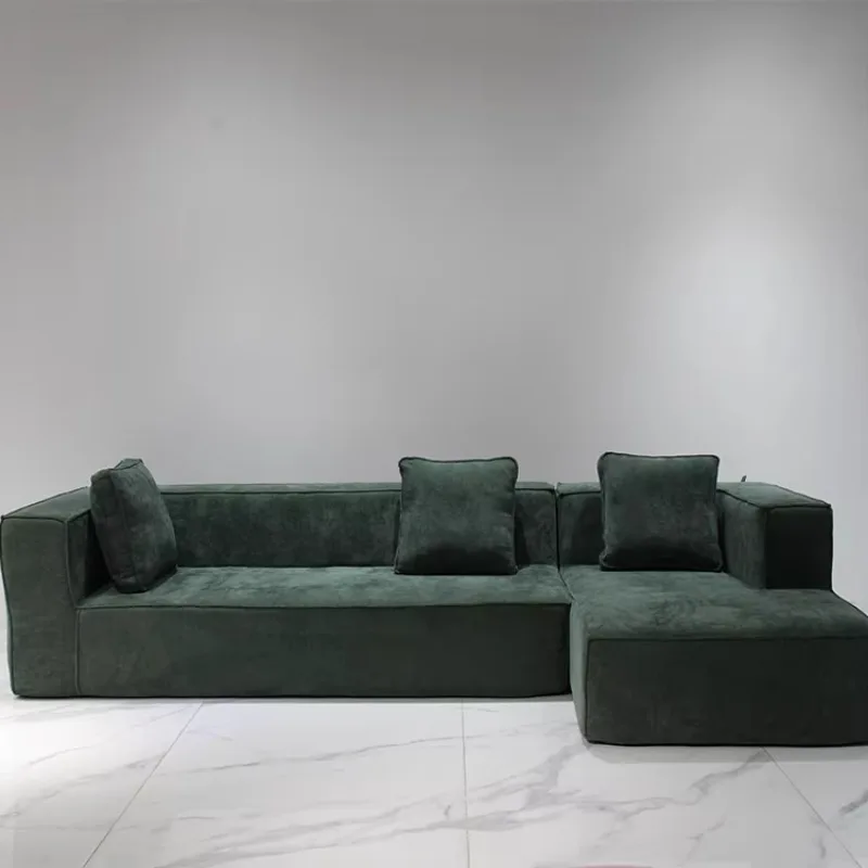 Modern Luxury Compress Sectional Vacuum Sofa Set for Apartment Mall Villa School Workshop Furniture
