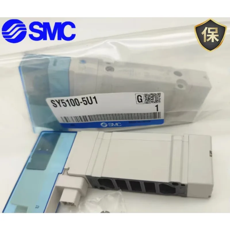 SMC صمام الملف اللولبي الهوائي SY5101R-5UF1-K-X18 صمام الملف اللولبي بخمسة اتجاهات