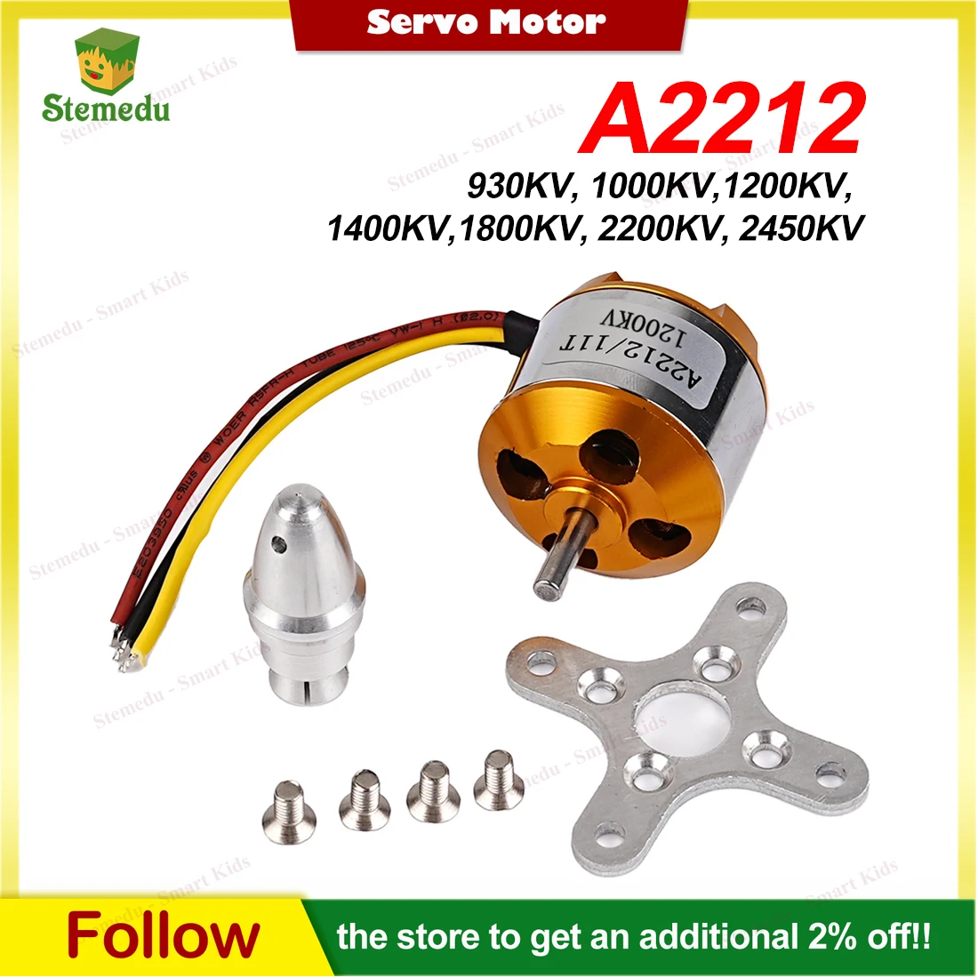 

A2212 2212 930KV 1000KV 1200KV 1400KV 1800KV 2200KV 2450KV Бесщеточный двигатель для радиоуправляемых самолетов с неподвижным крылом Мультироторные дроны
