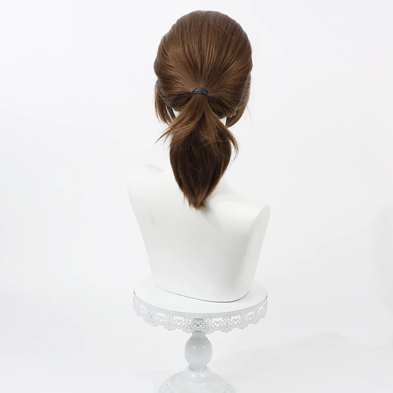 Synthetisch haar Sein Cosplay Pruiken Frieren: Beyond Journey's End Sein Rollenspel Party Kort Bruin Heren Pruik Hittebestendig