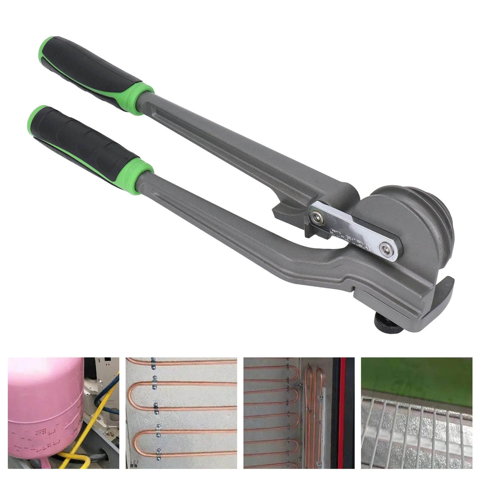 3 في 1 أنابيب بندر 180 درجة 1/4 3/8 1/2 بوصة OD النحاس الألومنيوم أنبوب بندر لإصلاح التبريد HVAC