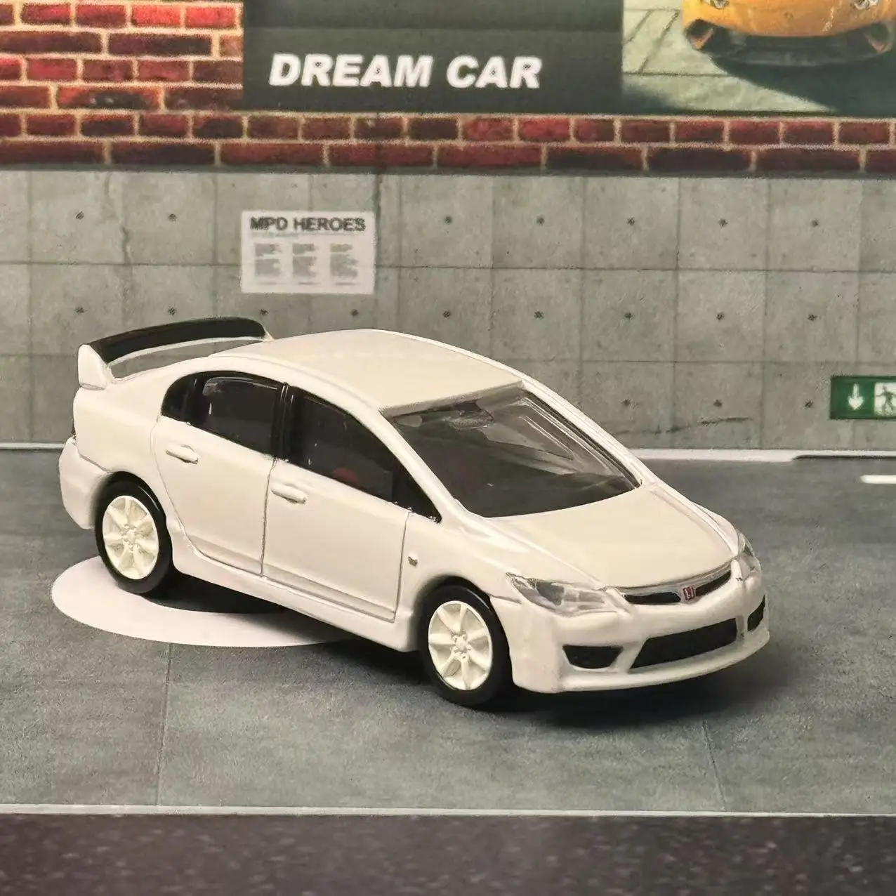 Tomica Premium No.37 Civic Type R FD2 Takara Tomy Metal Diecast Car Model Static Replica Collectible Display Vehicle