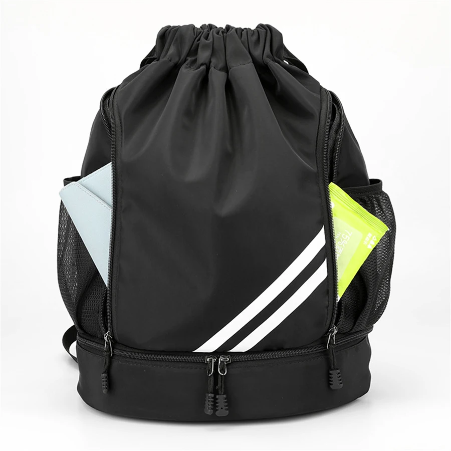 Gym Bag Fitness Backpack Women Men Basketball Backpack Outdoor Soccer Football Storage Bags Training Drawstring Sports Knapsack